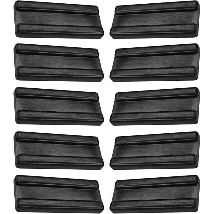 100 X Sossai® Cales Pour Eubles/cales En Plastique Avec Points De