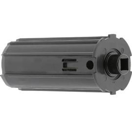 Embout tube volet roulant octogonal PVC Fenêtre tube sortie carré de 10mm avec nez Ø18mm