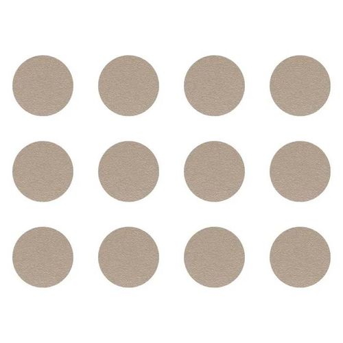 12x Cache Vis Adhésif Autocollant Diamètre 40mm Protection Bouchon Trou Meuble, Latte F518