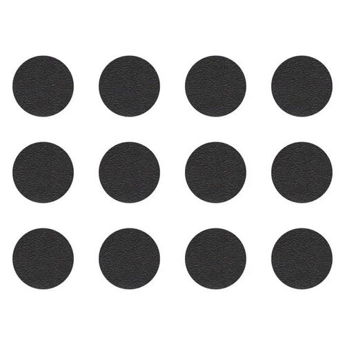 12x Cache Vis Adhésif Autocollant Diamètre 40mm Protection Bouchon Trou Meuble, Basalte F533