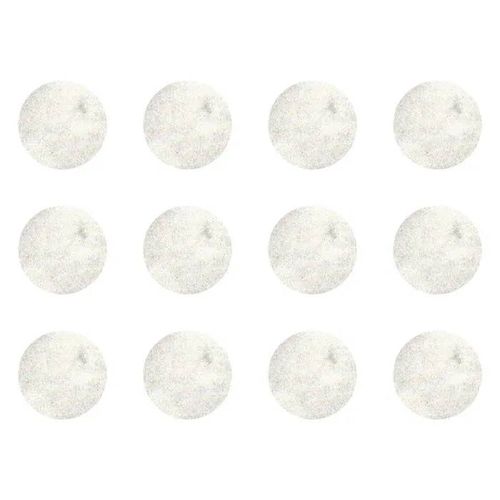 12x Cache Vis Adhésif Autocollant Diamètre 40mm Protection Bouchon Trou Meuble, Marbre Blanc F102