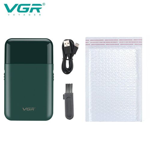 Tondeuse À Cheveux Rechargeable Tondeuse À Cheveux Électrique Machine De Coupe De Cheveux Portable Réciproque Tondeuse À Cheveux Pour Hommes V-390 Green Without Box