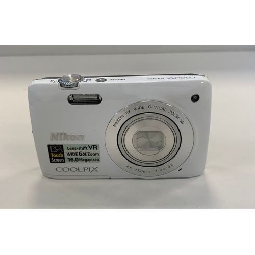 Nikon Coolpix S4300 16 mpix blanc