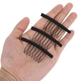 Pack De Clips Anti-Dérapants - Nikcorp - 60 Pièces - 7 Dents - Noir - Confort Optimal