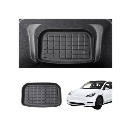 Tapis De Coffre Antidérapant Sur Mesure Pour Tesla Model Y 2021-2023, Imperméable, Pliable, Facile À Nettoyer, Protection Complète
