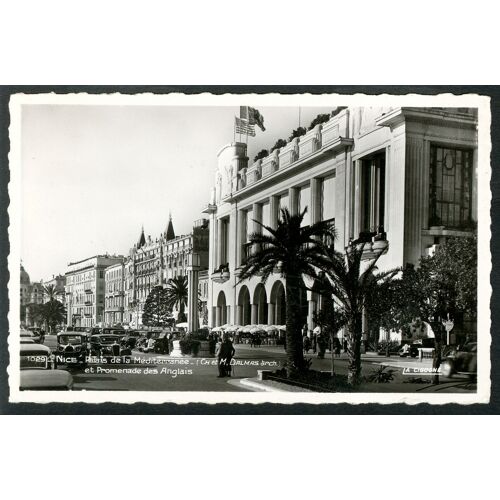 Carte Postale Nice , Palais De La Méditerranée , Ch Et M Dalmas Arch. , Et Promenade Des Anglais