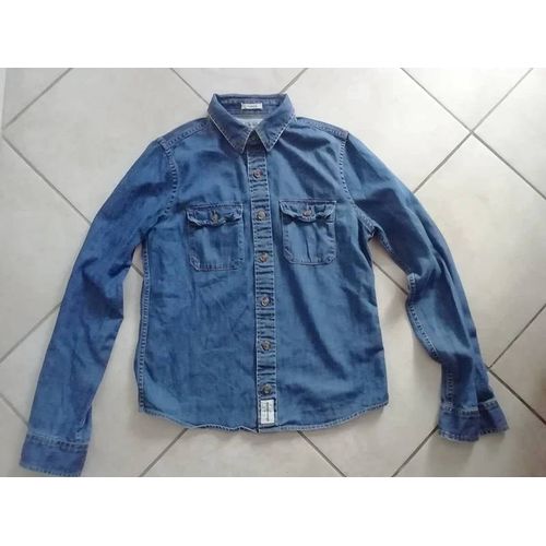 Chemise En Jean Abercrombie Taille Xl Enfant ( Env 13-14ans).