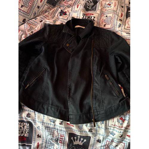 Veste Noire Camaïeu