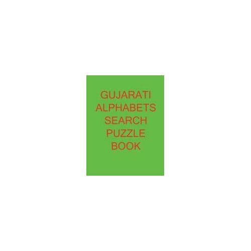 Gujarati Alphabets Search Puzzle Book Paperback