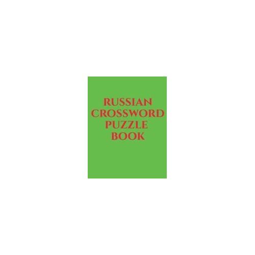 Russian Crossword Puzzle Book Paperback
