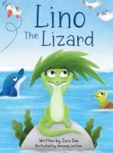 Lino The Lizard Paperback Book By Zora Zee
