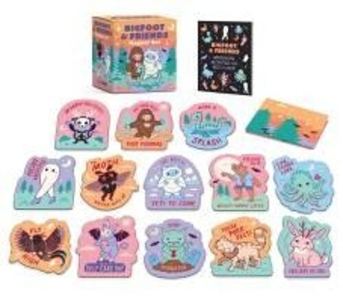 Bigfoot & Friends Magnet Set Multiple-Component Retail Product Book By Mollie Thomas