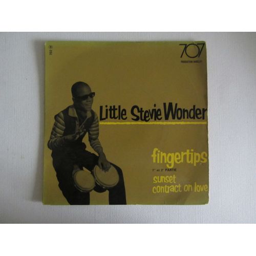 Little Stevie Wonder : Fingertips (1ere Et 2eme Partie) - Sunset - Contract On Love