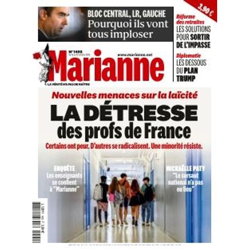 Marianne Hebdo Politique N°1492 Du 16 Oct 2025 La Détresse Des Profs De France