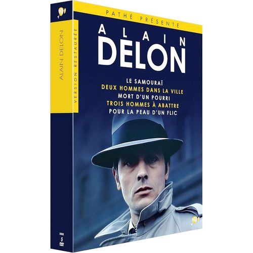 Coffret Alain Delon/ 5 Dvd (Studio Pathé). Parfait État Comme Neuf