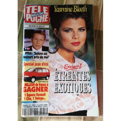 Télé Poche N°1534 3/7/1995 Yasmine Bleeth