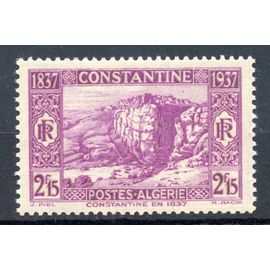 Timbre Algerie Constantine 1937