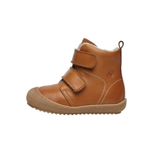 Bottines En Cuir Doublé Bubble Vl Cognac- - 21