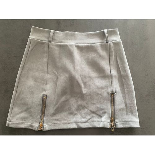 Jupe Grise En Suédine Shein Taille 36