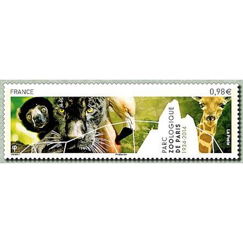 Parc Zoologique De Paris Année 2014 N° 4868 Yvert Et Tellier Luxe