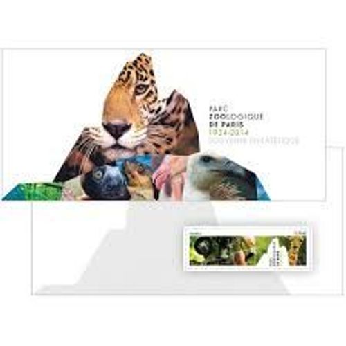 Parc Zoologique De Paris Bloc Souvenir N° 96 Année 2014 N° 4868 Yvert Et Tellier Luxe