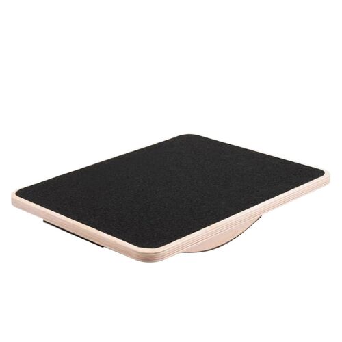Planche D'equilibre De Yoga, Planche Oscillante En Bois, Entraînement De Stabilite, Planche D'equilibre Antiderapante, Tapis Oscillant De Fitness Pour La Maison Et Le Bureau