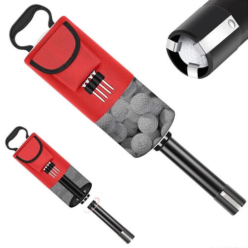 Recuperateur De Balles De Golf, Sac A Balles Avec Tube En Plastique Amovible, Ramasseur De Balles