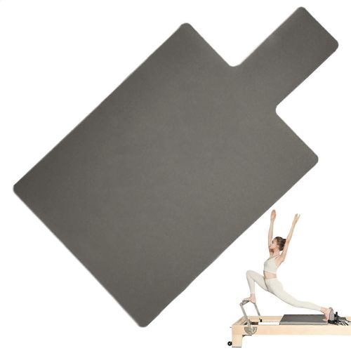 Tapis De Yoga, Housse Antiderapante, Coussin Extra Epais, Matelas De Voyage, Gris