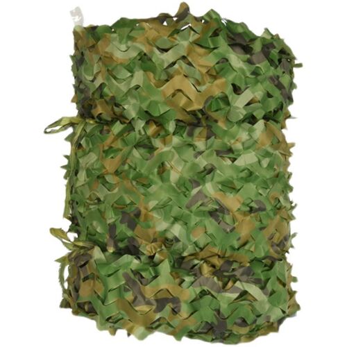 Filet De Camouflage Epais Woodland, Filets Militaires Durables (2 X 2 M)