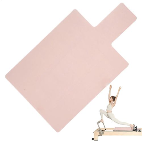 Tapis De Pilates Reformer Antiderapant, Rembourrage Extra Epais, Matelas De Yoga De Voyage, Rose Clair 99,6 X 61 Cm