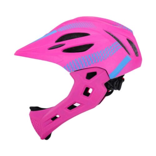 Casque De Velo Pour Enfant, Confortable, Leger, Reglable Et Elegant, Avec Eclairage Pour Velo De Route ¿ Rose Rouge