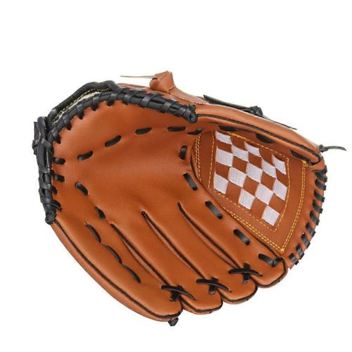 Gants De Softball Fastpitch 12,5 Pouces, Gants De Baseball Pour Hommes, Adultes Et Jeunes, Gants De Baseball, Lanceur De Softball, Marron Moyen