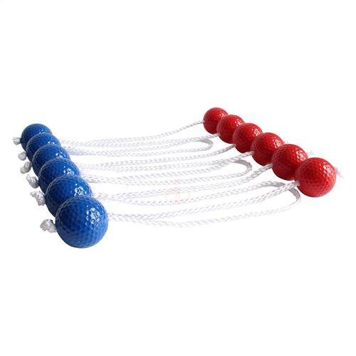 Jeu De Lancer D'echelle De Golf Avec 6 Balles. Ideal Pour Jardin, Plage Et Activites Familiales.