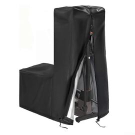 Housse De Protection Pour Velo Elliptique 420d (140 X 64 X 165 Cm) Avec Fermeture Eclair, Protection Efficace Contre La Poussiere Et L'humidite