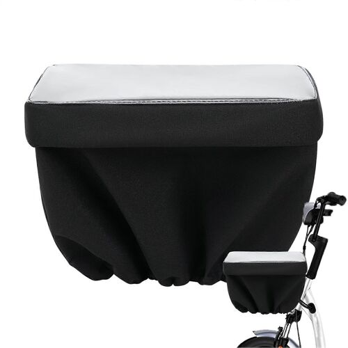 Housse De Panier De Velo Etanche, Housse De Panier Arriere, Housse De Protection Electrique, Accessoires De Velo Noir