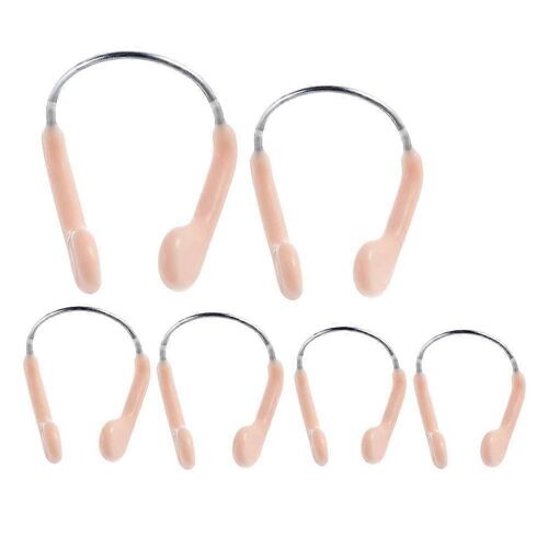 Lot De 6 Pinces Nasales De Natation, Pinces Nasales, Bouchons Nasaux En Gel De Silicone Souple, Protection Nasale Pour La Protection De L'entraînement, Natation Debutante (1)