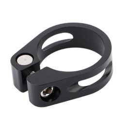 Collier De Serrage Pour Tige De Selle De Velo De 31,8 Mm, Fixation De Selle En Alliage D'aluminium Pour Vtt Et Velo De Route