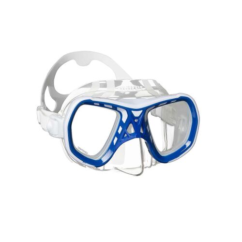 Masque De Plongee Spyder A Double Lentille Avec Masque Facial En Silicone