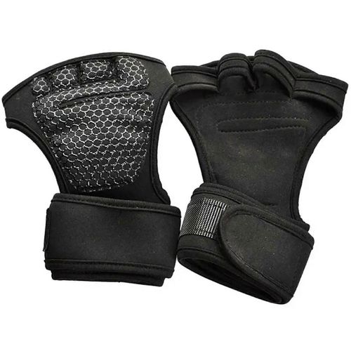 Gants De Sport Pour Hommes Et Femmes, Musculation, Halterophilie, Protection De Paume, Taille M, Noir