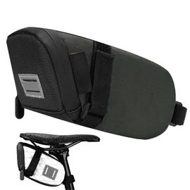 Sacoche De Selle Imper Pour Vtt, Kit De Fixation Sous La Selle, Support De Fixation Compact Pour Equipement De Velo, Sac De Velo Vert Olive