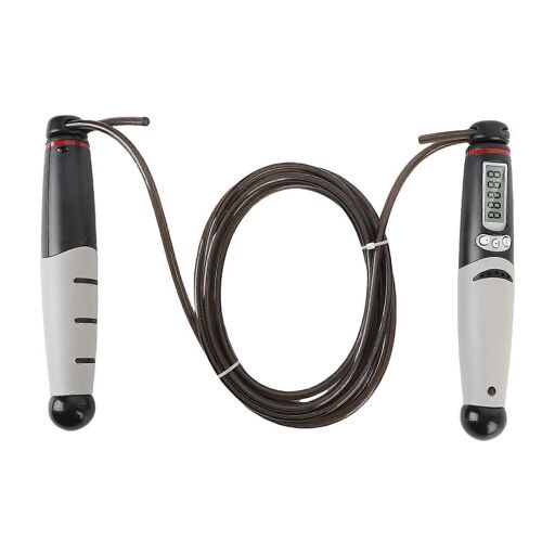 Corde A Sauter Intelligente Avec Compteur, Corde A Sauter Ergonomique Reglable, Roulements Haute Vitesse Pour Entraînement Cardio A Domicile Et Perte De Poids.