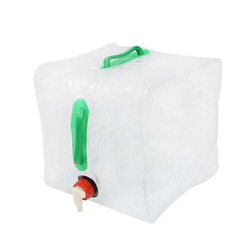 Sac De Rangement D'eau De Camping 10/20 L Avec Robinet, Sac De Conteneur D'eau Potable, Equipement De Camping En Plein Air, Eau Carree En Pvc De 20 L Gratuite