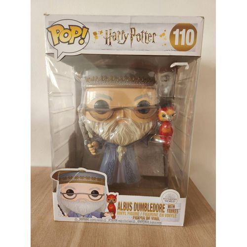 Pop Xl Harry Potter 110 : Albus Dumbledore With Fawkes