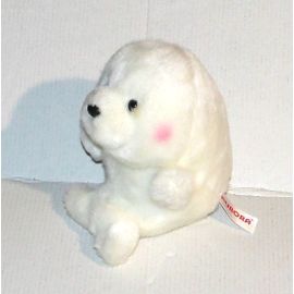 doudou phoque blanc aurora peluche 13 cm