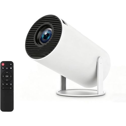 Mini Projecteur Portable 4K - Vidéoprojecteur 1080P FHD 4K 2025 Upgraded Mini Projecteur Portable avec Android 11, WiFi 6,BT5.0, 180° Rotation, Supporté pour TÉLÉPhone/PC/Lap/Stick, HDMI Home Cinéma