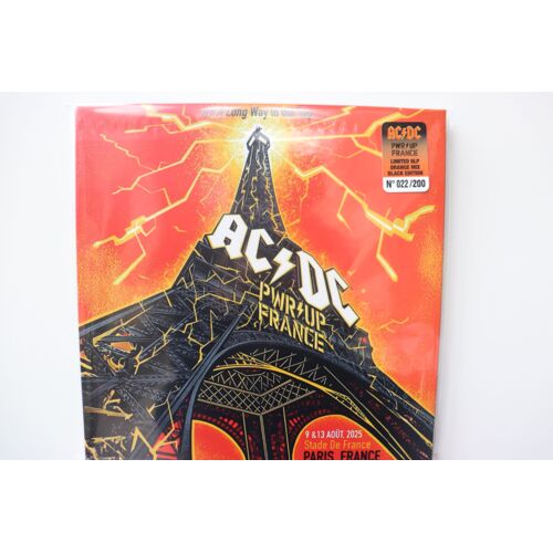 Ac/Dc - Stade De France - Paris 9 &amp; 13 Aout 2025 - Coffret 6 Vinyles Couleurs - Édition Limitée 200 Exemplaires