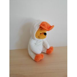 Doudou peluche Winnie l ourson en habit canard Disney
