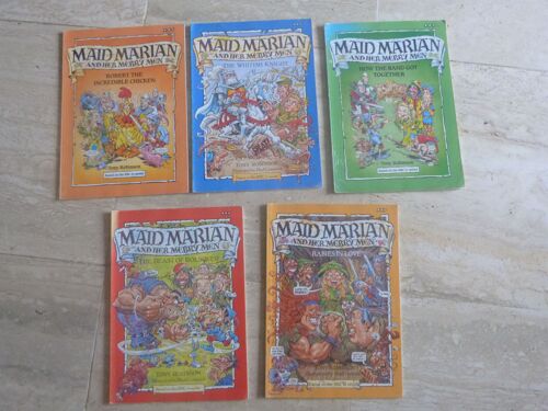 Lot De 5 Bd En Anglais Maid Marian And Her Merry Men - Tony Robinson