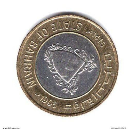 Barhain 1995 Piece De 100 Dinars Bimetallique Ref Km 20 Superbee