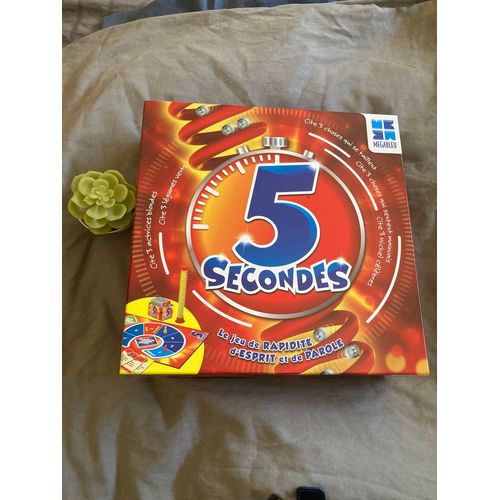 Jeu De Société 5 Secondes ¿ Megableu ¿ Jeu De Rapidité Et D¿Ambiance ¿ Complet Et Excelle